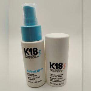 K18 Leave-In Molecular Repair Hair Mask + AstroLift Volume Spray  New